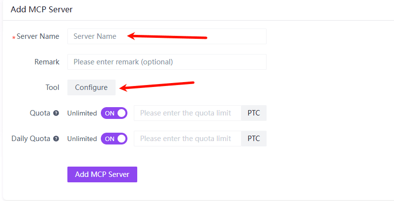 Configure MCP Server